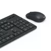 Toetsenbord- en muisset WKM-100 zwart