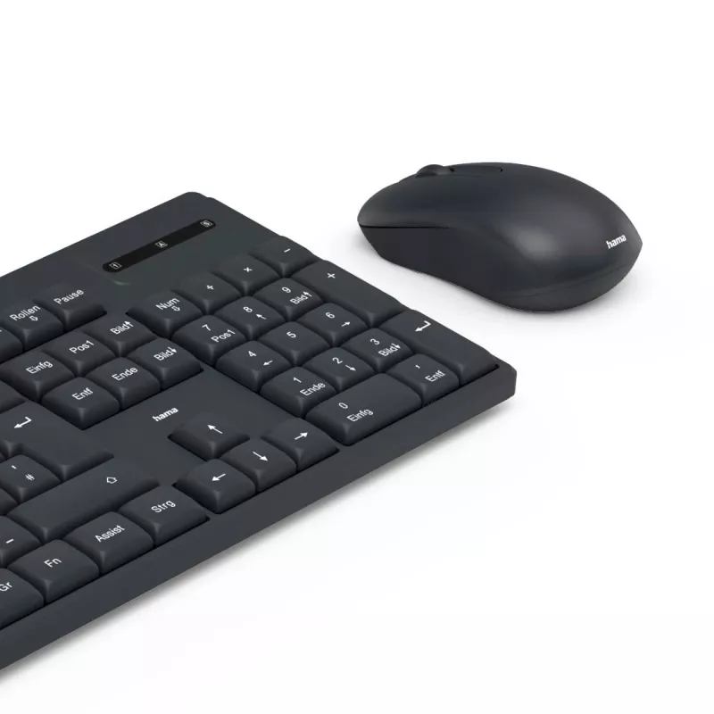 Toetsenbord- en muisset WKM-100 zwart
