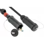 AOC hybride High-Speed HDMI 2.0b, staalversterkt, 4K @60Hz, 18 Gbit/s, zwart, 50m, PYTHON Series (AOC-HP2050)
