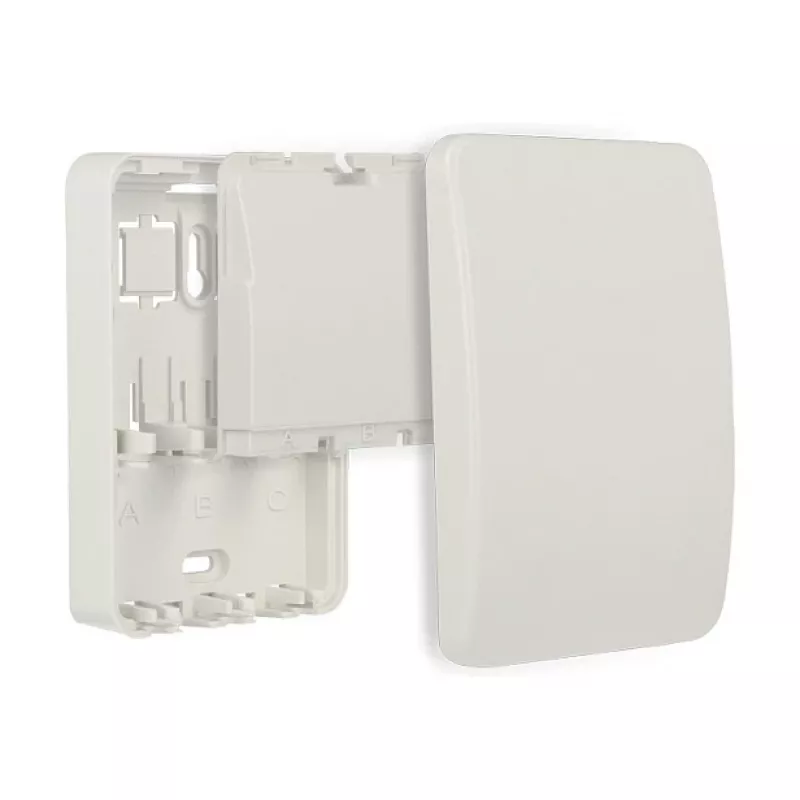 Opbouw- en verdeeldoos DELOCK 86262, wit, 82×120×31 mm