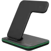 Canyon Draadloze oplader Dock 3in1 QI voor Apple 15W zwart retail