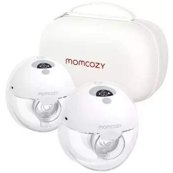Momcozy M5 dubbele borstkolf grijs, 160 ml