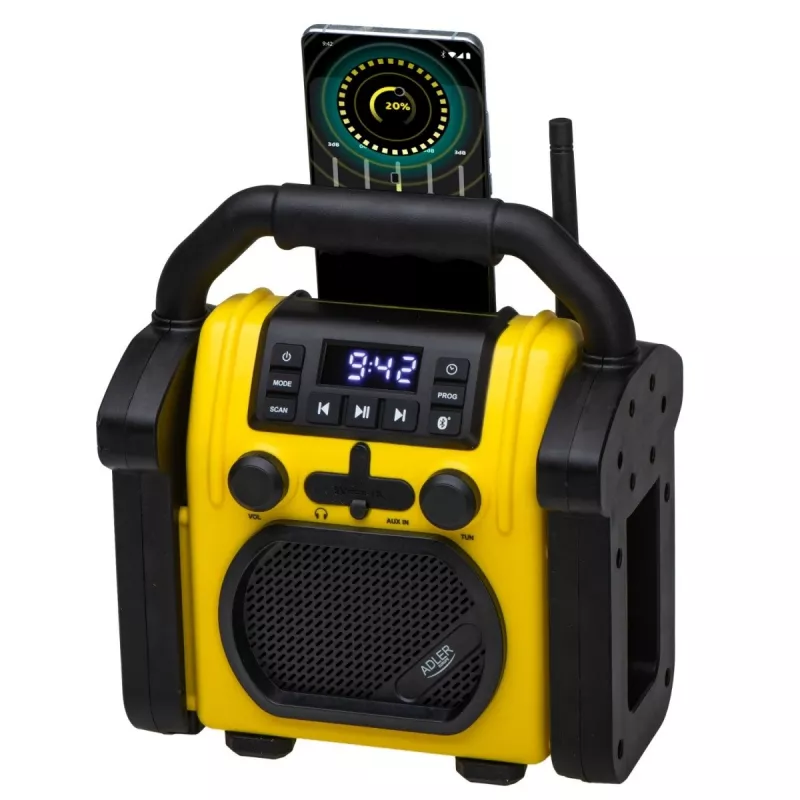 Bouwradio met Bluetooth - IPX 54 Adler Adler