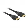 HDMI-kabel DeLOCK 84713 1 m type A stekker naar stekker zwart