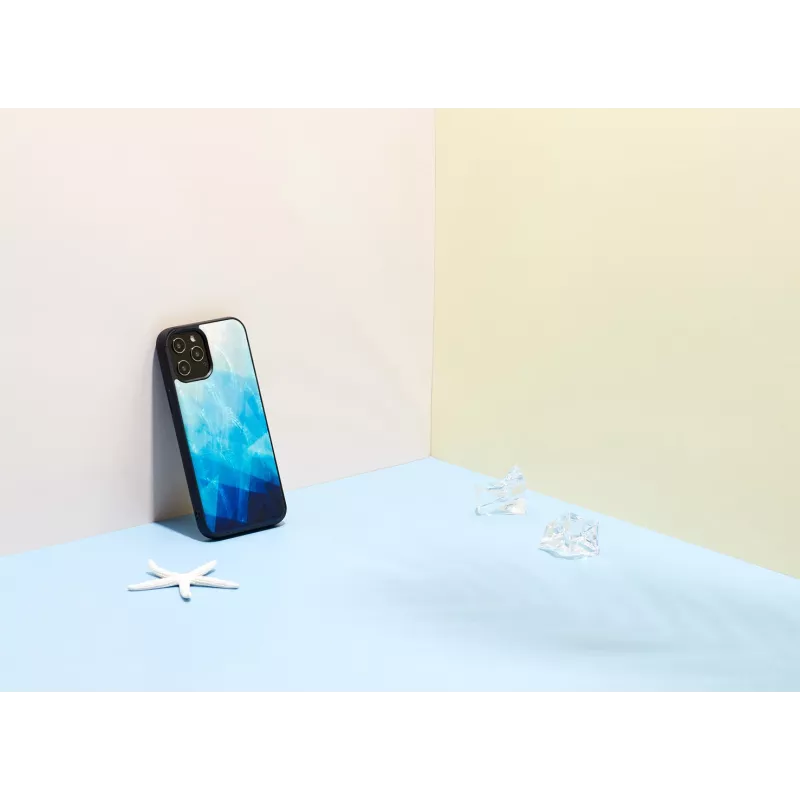 iKins hoesje voor Apple iPhone 12 Pro Max — blue lake zwart