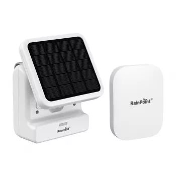 RainPoint slimme solar waterpompkit HTP115FR met HWG023WBRF gateway en app voor tuinberegening
