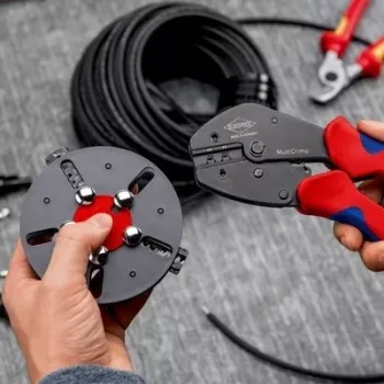 Krimpgereedschap Knipex 97 33 03 MultiCrimp voor PV-stekkerverbinders MC4 en MC4 EVO2