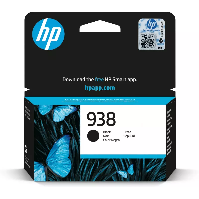 Cartridge HP Ink 4S6X8PE 938 zwart
