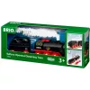 Brio batterij-aangedreven stoomlocomotief met watertank, vanaf 3 jaar