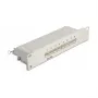 DeLOCK 10 inch patchpaneel 8 poorten Cat.6A 1U grijs