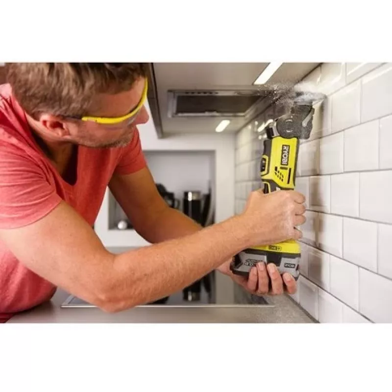 Draadloos multifunctioneel gereedschap R18MT-0 Ryobi 18V (zonder accu en oplader)