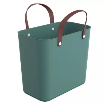 Zak rotho Albula groen 25 l gerecycled kunststof, 340×235×400 mm, max. belasting 40 kg