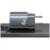 Oplader T66 45W CC290 GaN snelladen zilver