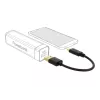 DeLOCK USB-oplaadkabel Type-A naar USB Type-C 15 cm zwart