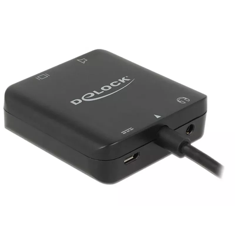 Audio-converter DeLOCK 62784 zwart
