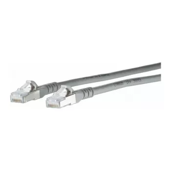 METZ CONNECT - patchkabel - RJ-45 (M) naar RJ-45 (M) - 20 cm - S/FTP - CAT 6a - IEEE 802,3u/IEEE 802,3ab/IEEE 802,3an/IEEE 802,3af/IEEE 802,3at - halogeenvrij, zonder trekontlasting, soepele aders - G