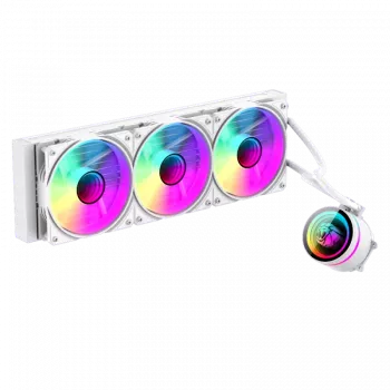 Gamemax | CPU-vloeistofkoeler | ICEBURG 360 INFINITY | wit