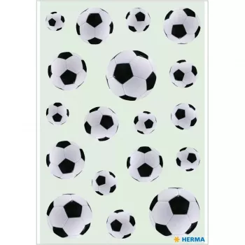 Decoratieve sticker HERMA 3434 papier zwart wit permanent 54 stuks