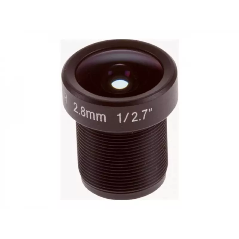 Axis 03074-001 M12 megapixellens 2,8 mm F1.2, vaste iris, voor P3905-R Mk III en M3905-R, verpakking van 10 stuks