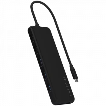 Multiport USB-C-adapter Satechi ST-P3D13K 13-in-1 met triple-display-ondersteuning