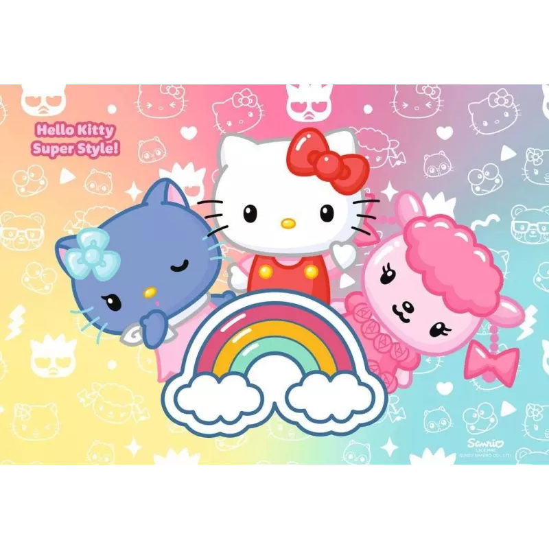 Ravensburger Hello Kitty puzzel, 2 x 24 stukjes