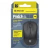 Bedrade optische muis DEFENDER PATCH MS-759 USB Type-A, dubbelhandig, 1000 DPI, zwart