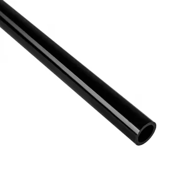 Bitspower Crystal Link Tube buis 16/12 mm, 1000 mm, zwart