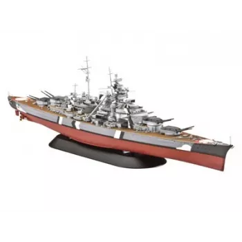 Marineschip modelbouwpakket Revell Bismarck 1:700