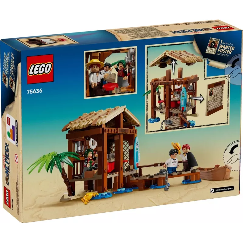 LEGO bouwset One Piece 75636 Windmolenhuisje, 299 onderdelen, 3 minifiguren, 8+ jaar