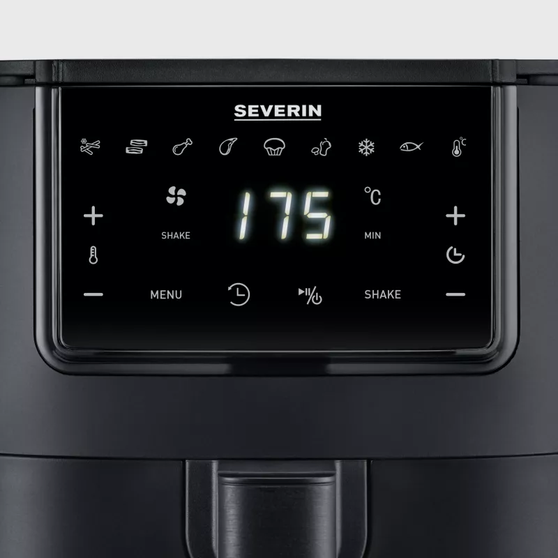 Heteluchtfriteuse SEVERIN FR 2461 — 4 L inhoud, zwart
