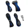 CableMod PRO ModMesh 12VHPWR kabelverlengingskit zwart/blauw — 12VHPWR GPU stroomverlenging