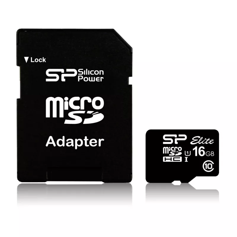 Silicon Power Elite geheugenkaart 16 GB MicroSDHC Class 10 UHS-I