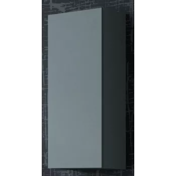 Cama kast VIGO 90 gesloten 90/35/32 grijs/grijs glanzend