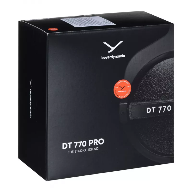 Beyerdynamic DT 770 PRO Koptelefoon Bedrade hoofdband Muziek Zwart