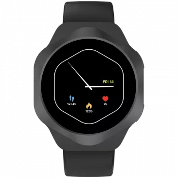 Smartwatch CANYON Hexagon 88 BT-CALL zwart
