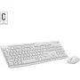 Logitech MK295 stille toetsenbord & muis set, wit, draadloos via USB-ontvanger, Zwitserse layout, 920-009872
