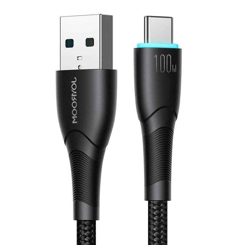 USB-naar-USB-C-kabel Joyroom SA32-AC6 100 W 1 m zwart
