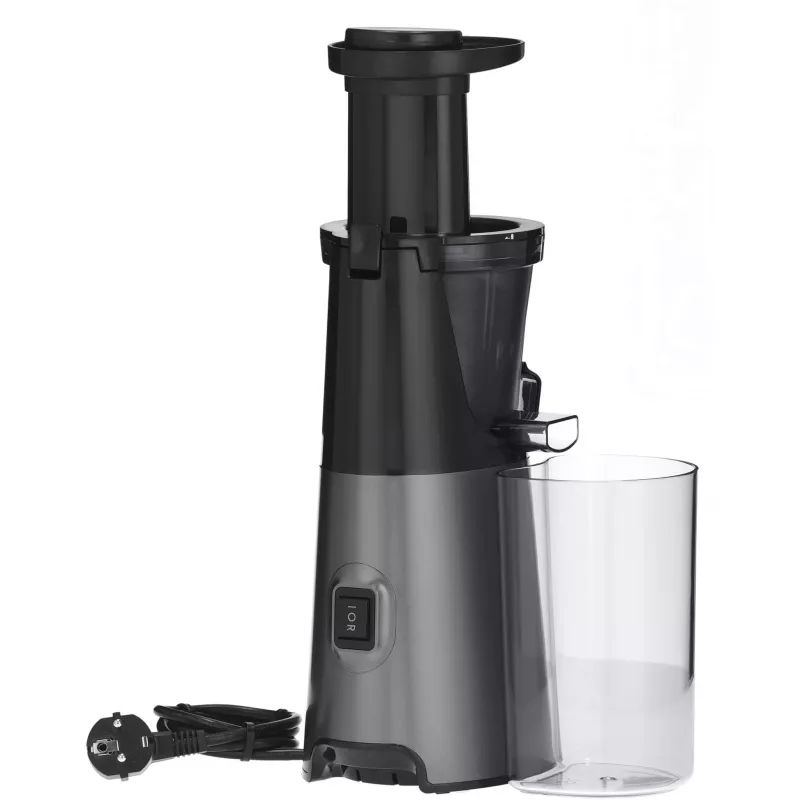 Severin ES 3571 slowjuicer, 150 W, zwart/metallic