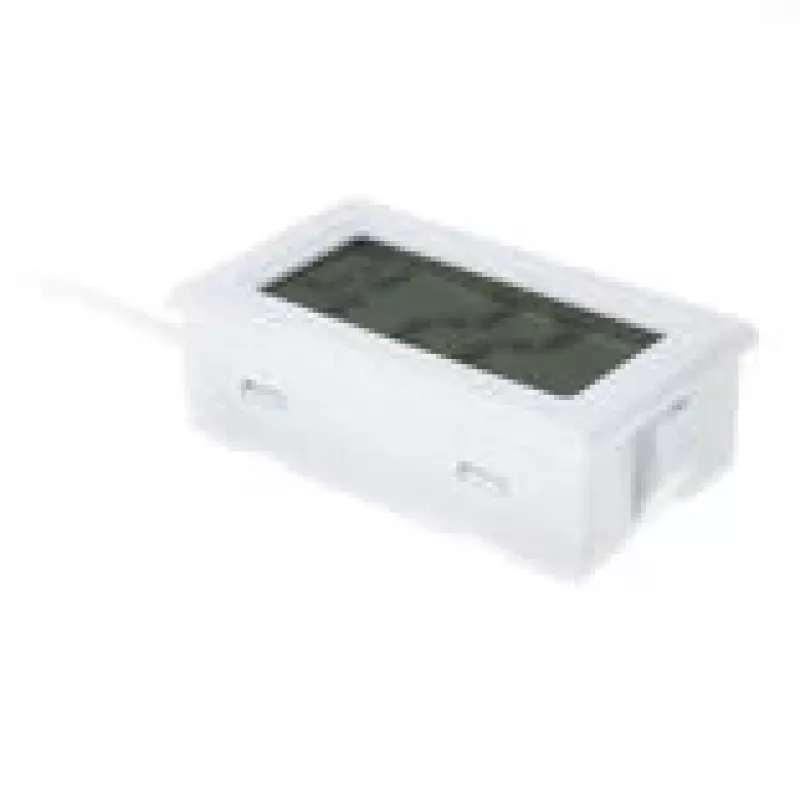 Digitale thermometer Lamptron TS708 met G1/4 inch schroefdraadaansluiting, wit
