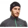 Beanie-muts Buff Merino Midweight — Solid zwart, one size, merinowol, herfst/winter, sport