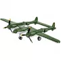 COBI Lockheed P-38 Lightning. Producttype: bouwstenen, aanbevolen minimumleeftijd: 7 jaar, thema: strijdkrachten, aantal onderdelen: 332 stuks
