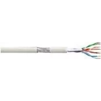 LogiLink EconLine - bulkkabel - 100 m - SFTP, PiMF - CAT 6 - robuust - grijs