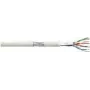 LogiLink EconLine - bulkkabel - 100 m - SFTP, PiMF - CAT 6 - robuust - grijs