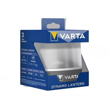Handslinger-oplaadbare dynamolantaarn Varta 17670 101 111 - draagbare noodlamp