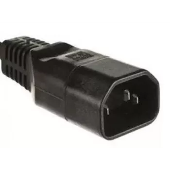 Microconnect C14PLUG netadapter C14 Zwart
