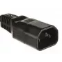 Microconnect C14PLUG netadapter C14 Zwart