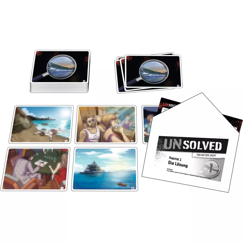 Unsolved - Tod to der Jacht, puzzelspel