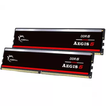 DIMM 64 GB DDR5-6000 (2x 32 GB) Dual-kit, werkgeheugen zwart, F5-6000J3636F32GX2-IS, Aegis 5, INTEL XMP, AMD EXPO