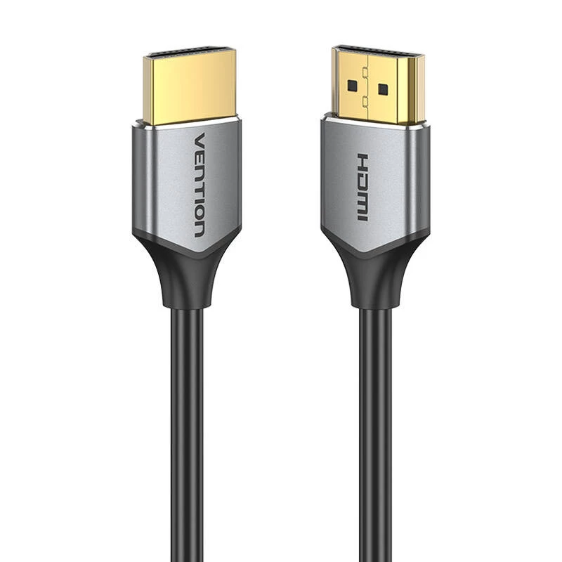Ultra dunne HDMI HD-kabel Vention ALEHF 1m 4K 60Hz (grijs)