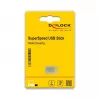 USB-flashdrive DeLOCK 128GB USB Type-A 3.2 Gen 1 metalen behuizing